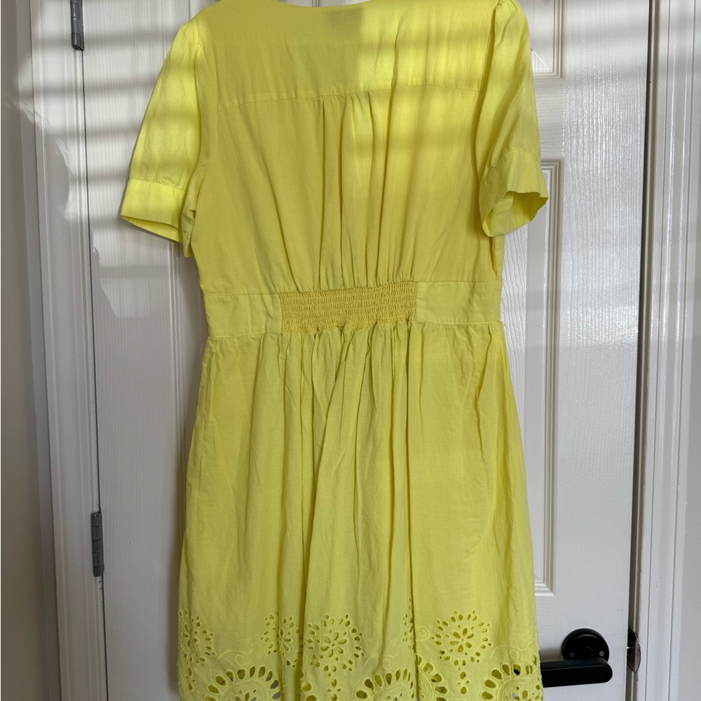 CeCe Yellow Mini Dress - Picture 3 of 3
